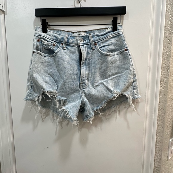 Abercrombie & Fitch Pants - Abercrombie Curve Love High Waisted Shorts